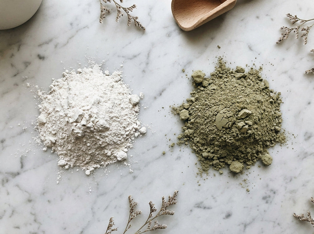 Argile blanche & verte
