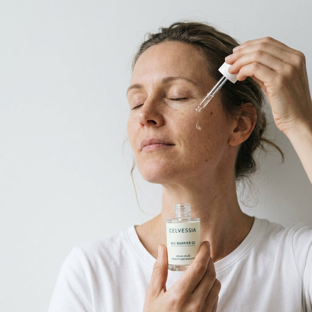 Application du sérum Bio-Barrier 02 à la pipette